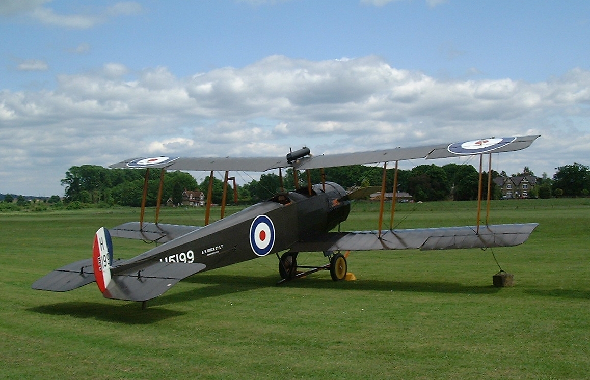 Avro 504K at Shuttleworth airfield
