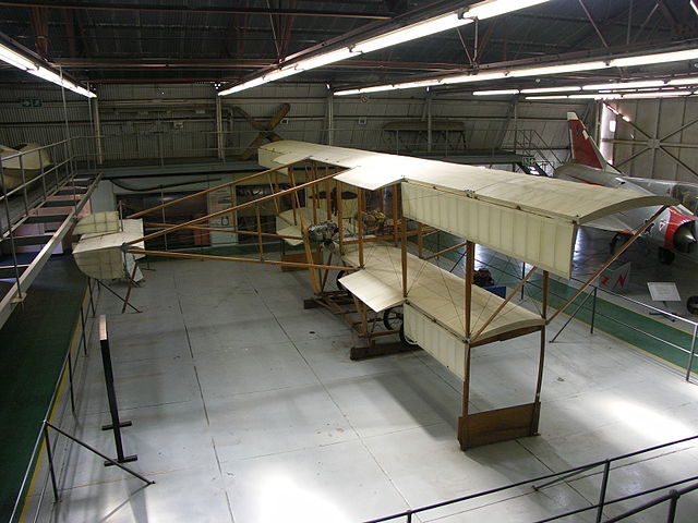 A Paterson Biplane replica at the SAAF museum