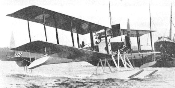 RNAS Sopwith 860 torpedo bomber, 1914