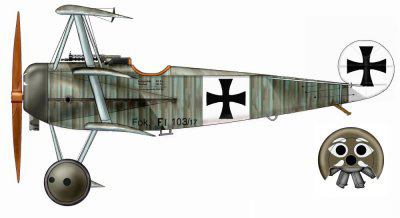 Fokker DR2 Werner Voss