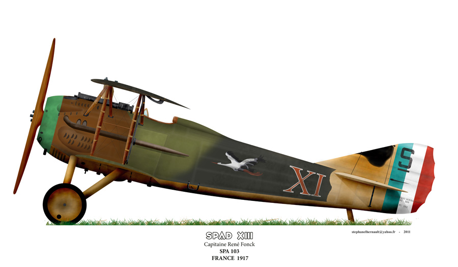 SPAD XIII Rene Fonck