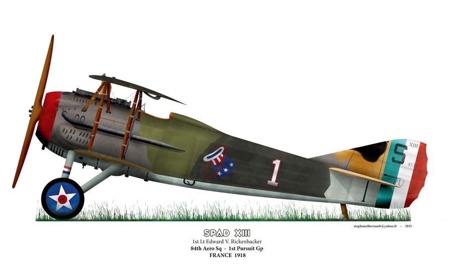 SPAD XIII Rickenbaker