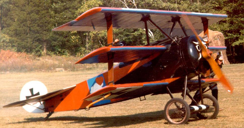 Dr.I reproduction at Old Rhinebeck Aerodrome