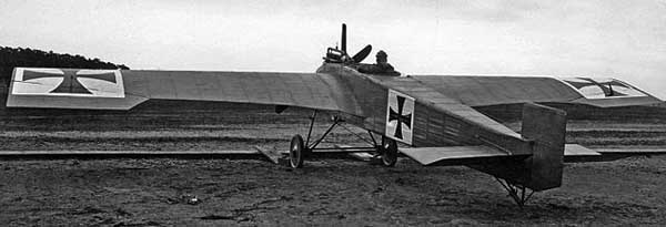 Junkers J-1, back view