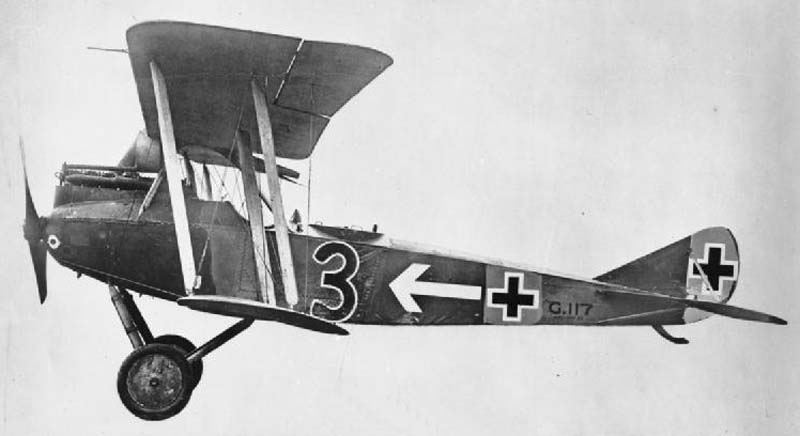 Rumpler C.VII circa 1918